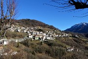 Monte VACCAREGGIO (1474 m) da Lavaggio di Dossena il 24 dic. 2017